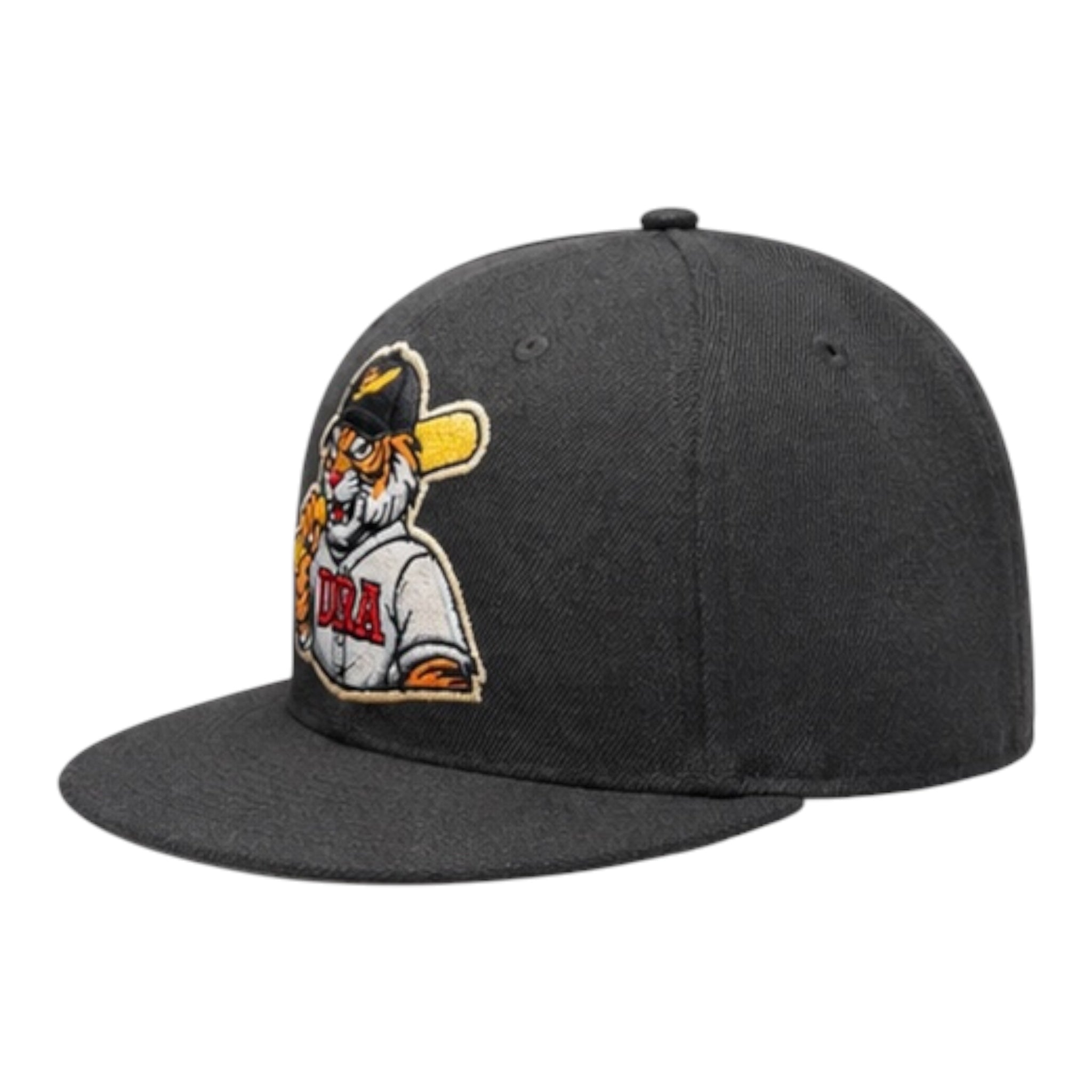 Designed Rare Apparel Black 59/50 Fitted Cap (PRE -ORDER)