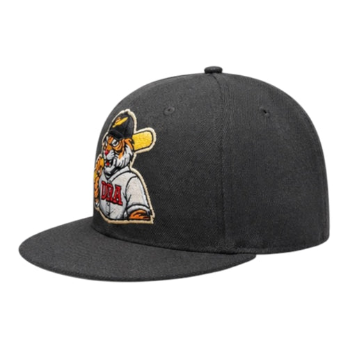 Designed Rare Apparel Black 59/50 Fitted Cap (PRE -ORDER)