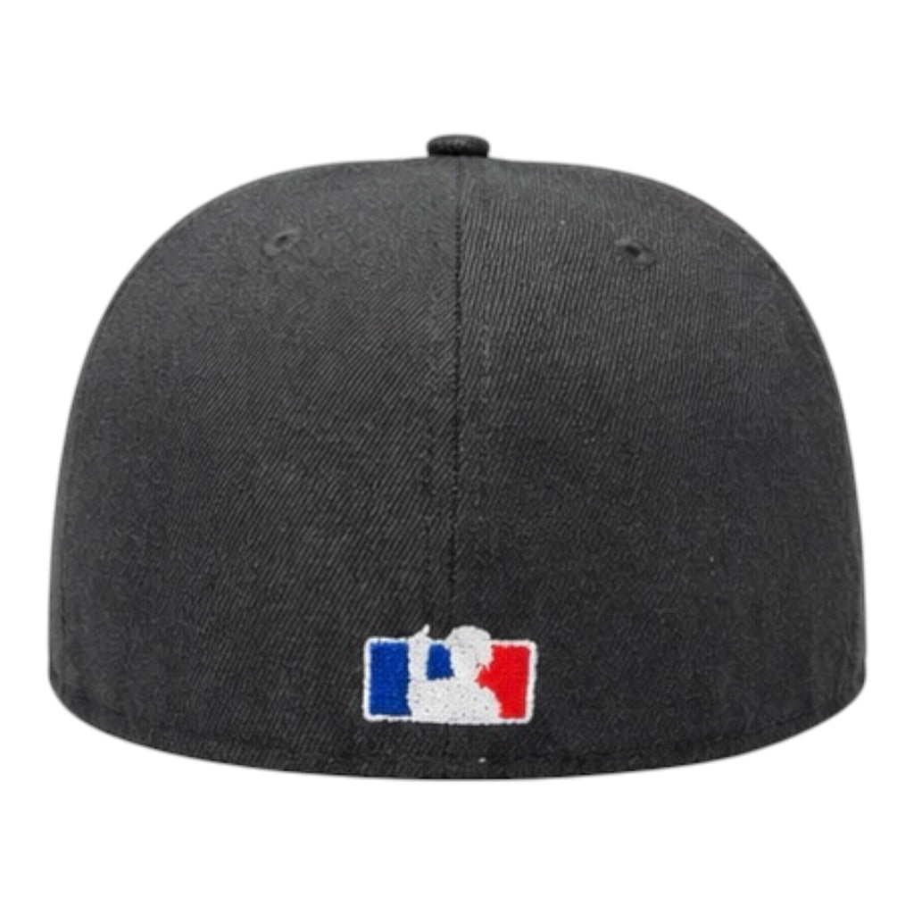 Designed Rare Apparel Black 59/50 Fitted Cap (PRE -ORDER)